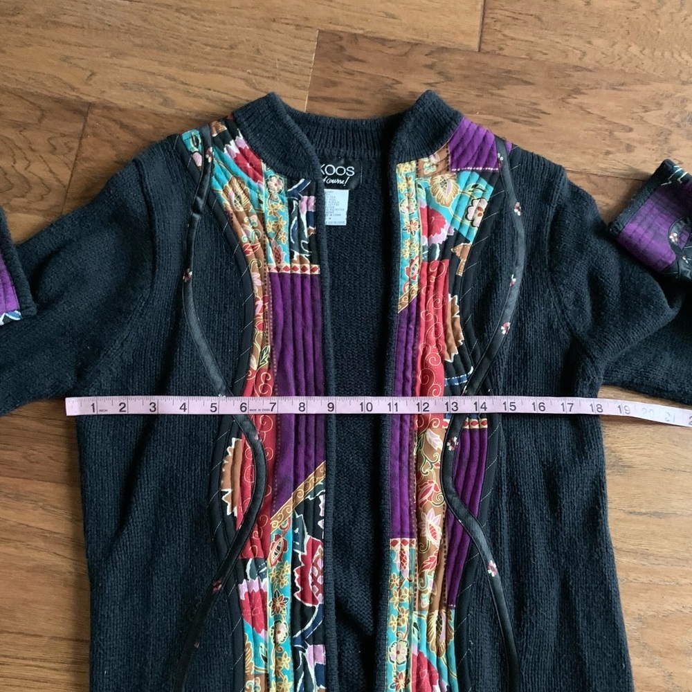 Koos of Course Silk Blend Open‎ Cardigan Sweater - Picture 9 of 12